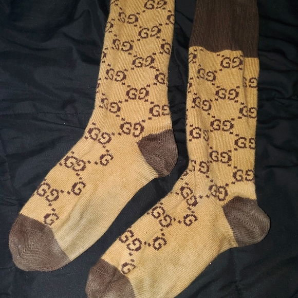 Gucci Underwear & Socks Gucci Gg Pattern Cotton Socks Poshmark